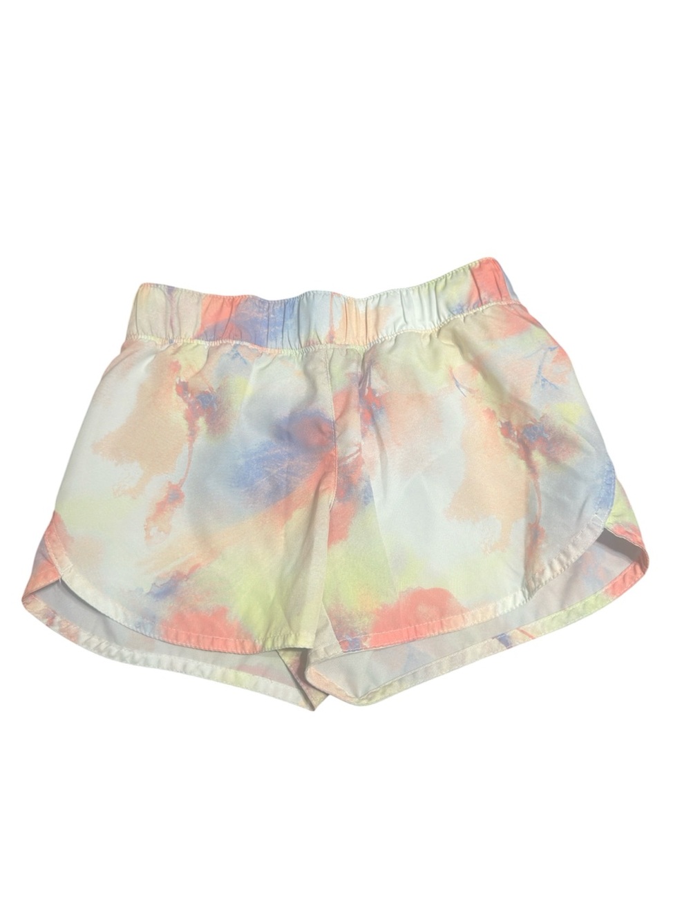 Old Navy Active Girls Medium 8 Pastel Tie Dye Athletic Shorts